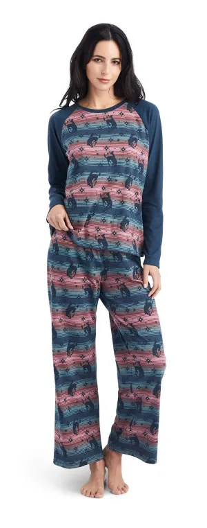 Ariat Womens Bucking Serape Pajama Set for Optimal Style and Comfort