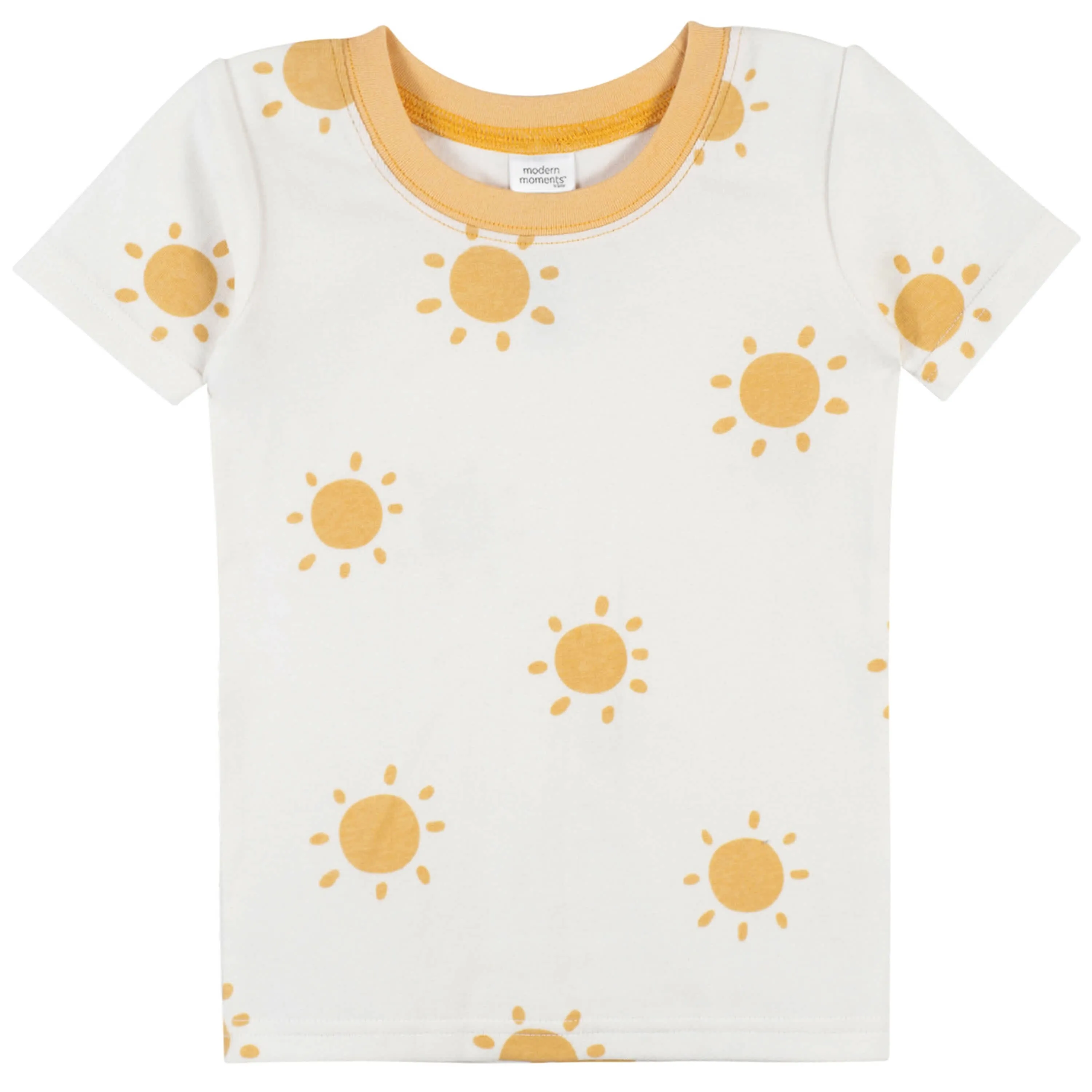 4-Piece Infant & Toddler Neutral Sun Snug Fit Pajamas