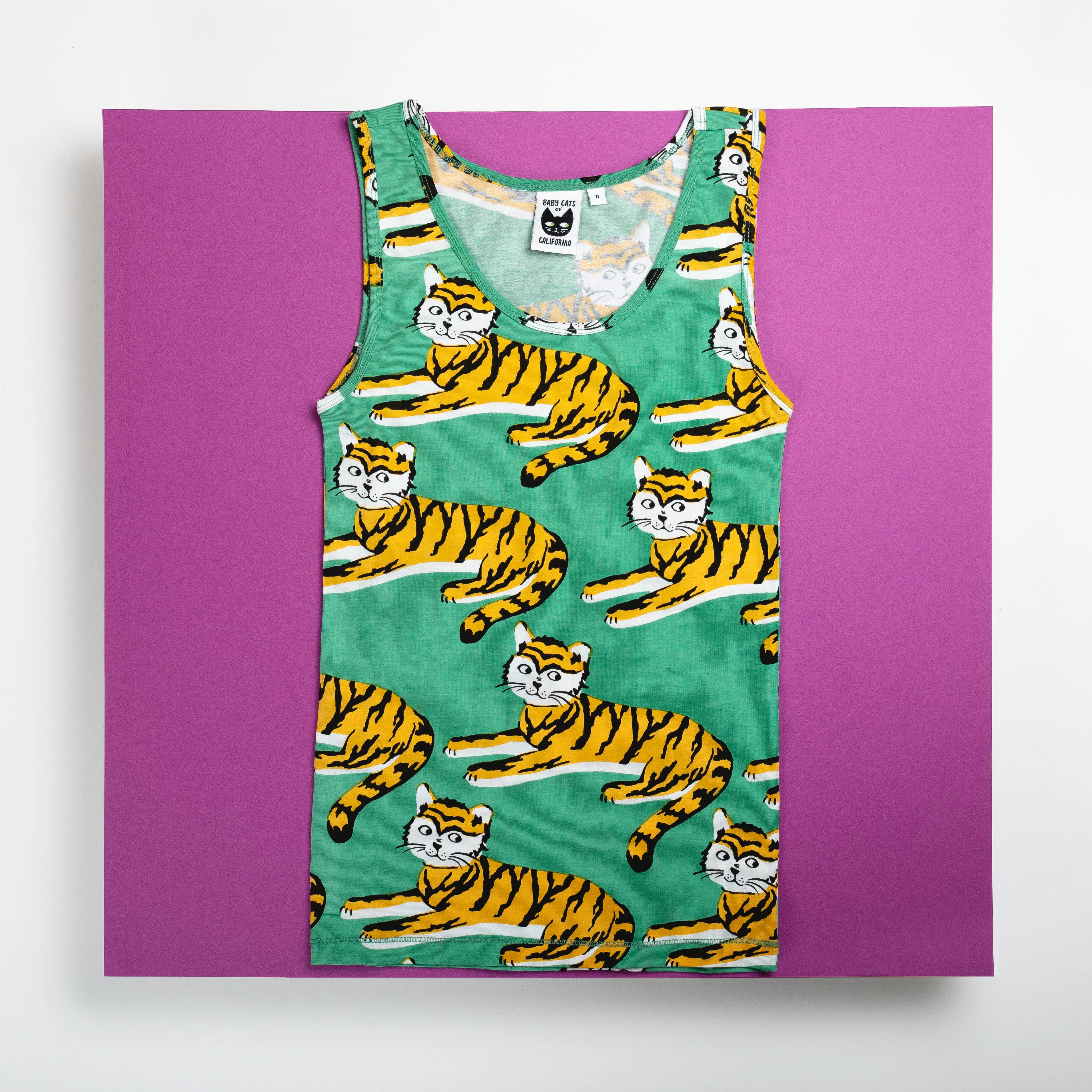 Adult Tiger Tank Top