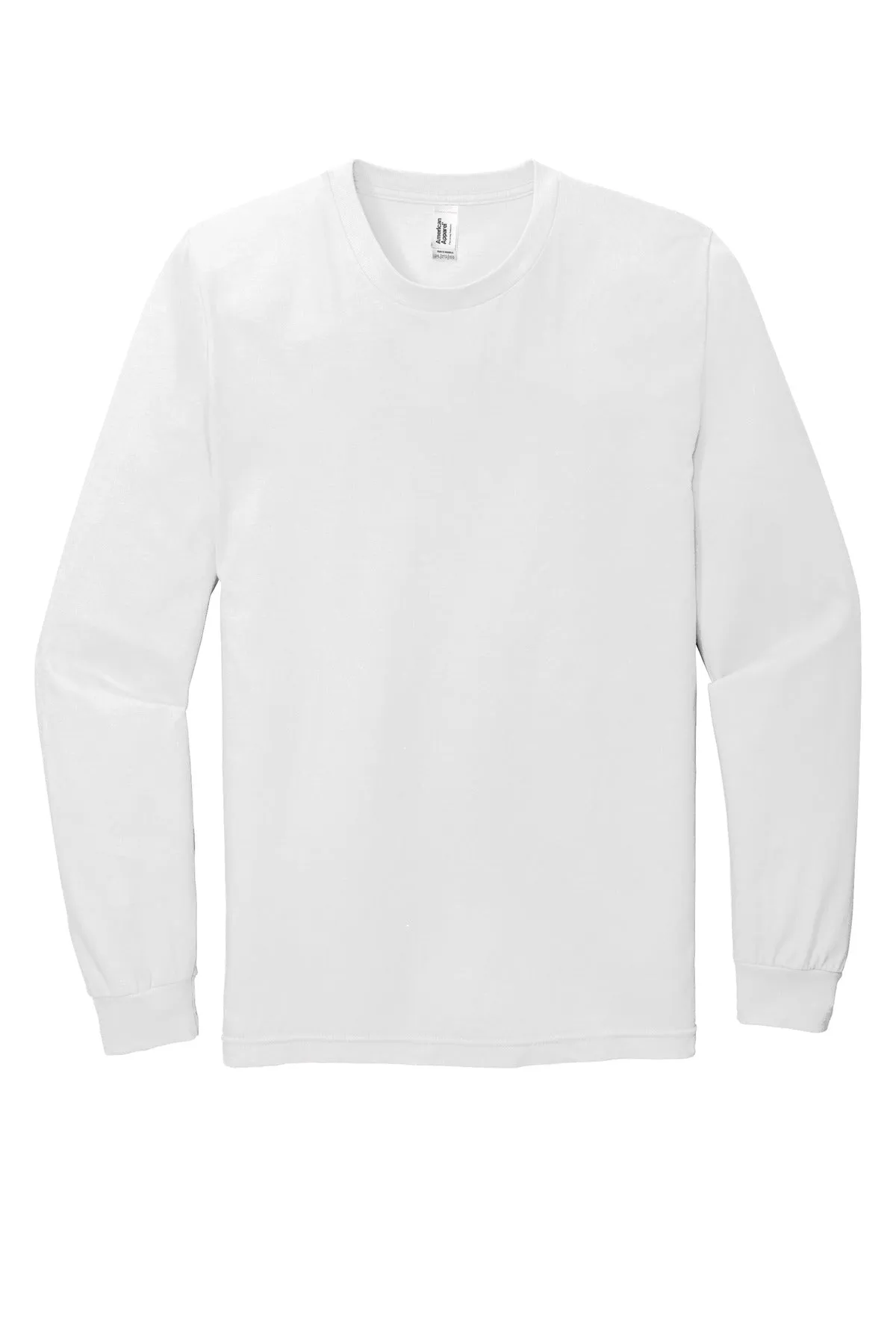 American Apparel Men's Fine Jersey Long Sleeve T-Shirt. 2007W