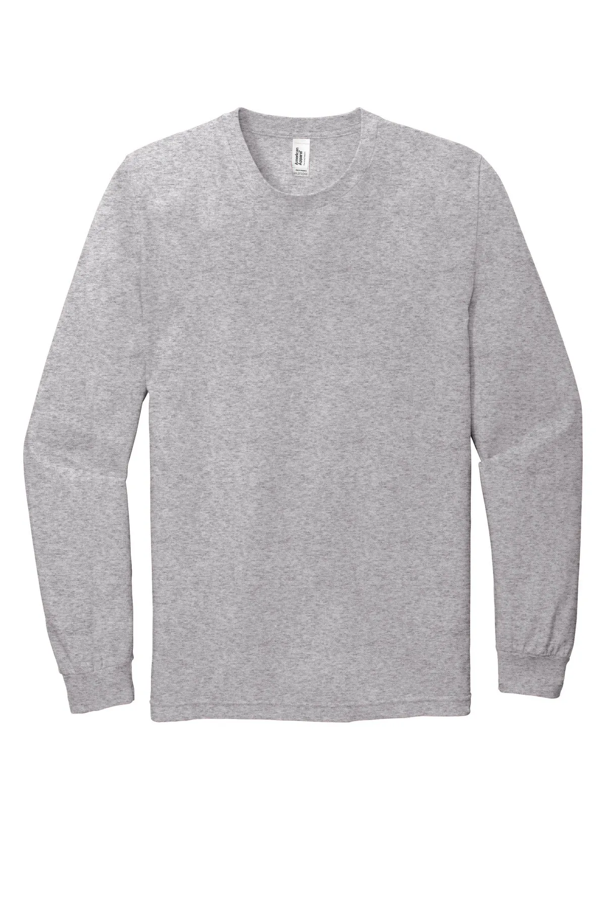 American Apparel Men's Fine Jersey Long Sleeve T-Shirt. 2007W