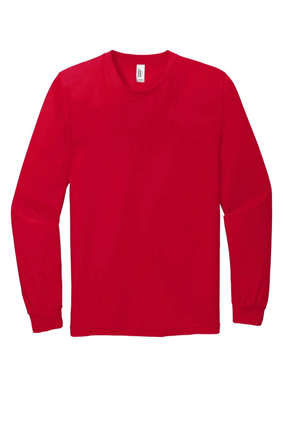 American Apparel Men's Fine Jersey Long Sleeve T-Shirt. 2007W