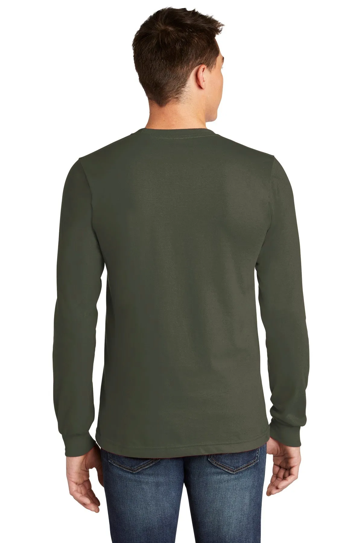 American Apparel Men's Fine Jersey Long Sleeve T-Shirt. 2007W