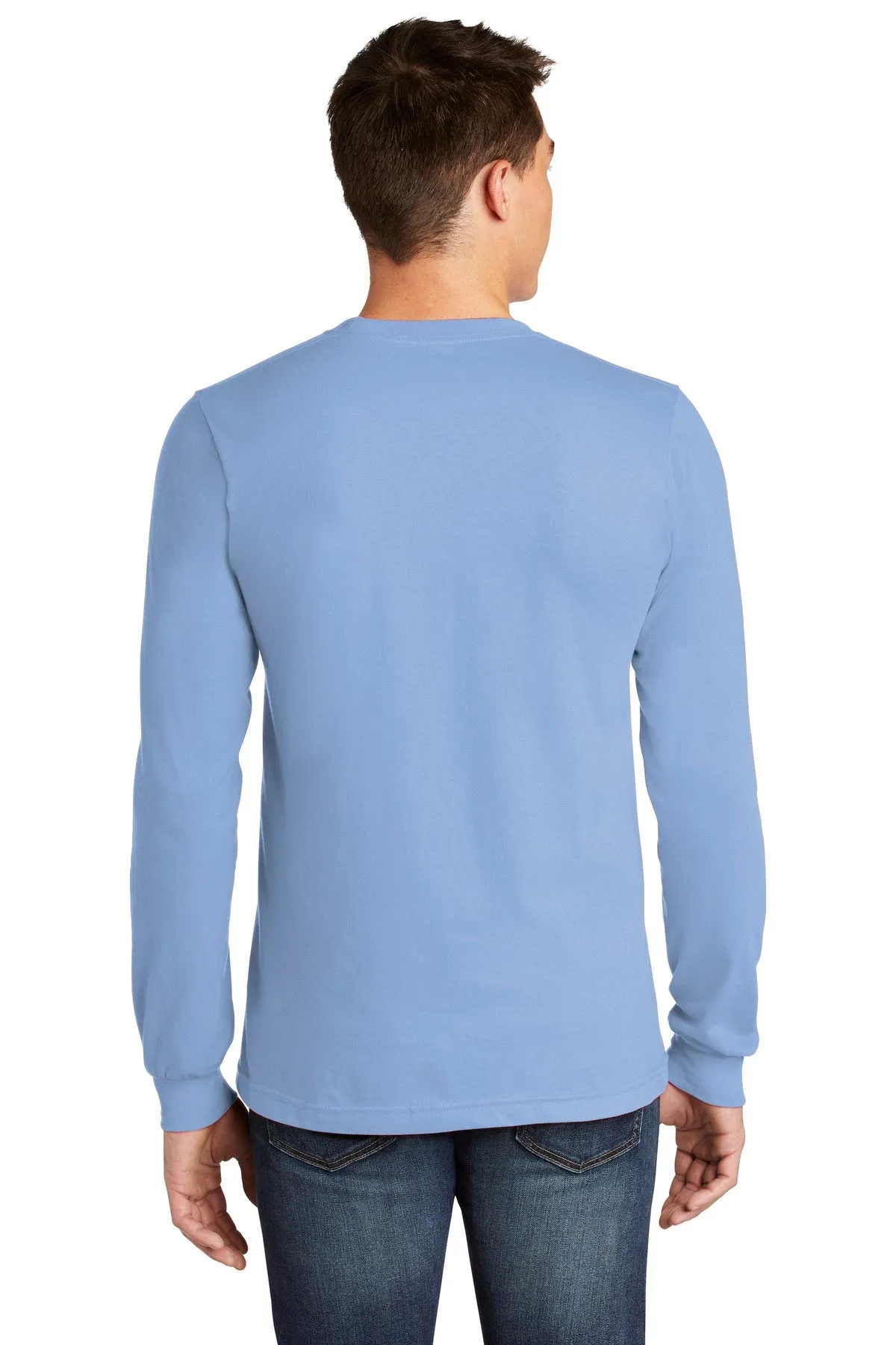 American Apparel Men's Fine Jersey Long Sleeve T-Shirt. 2007W