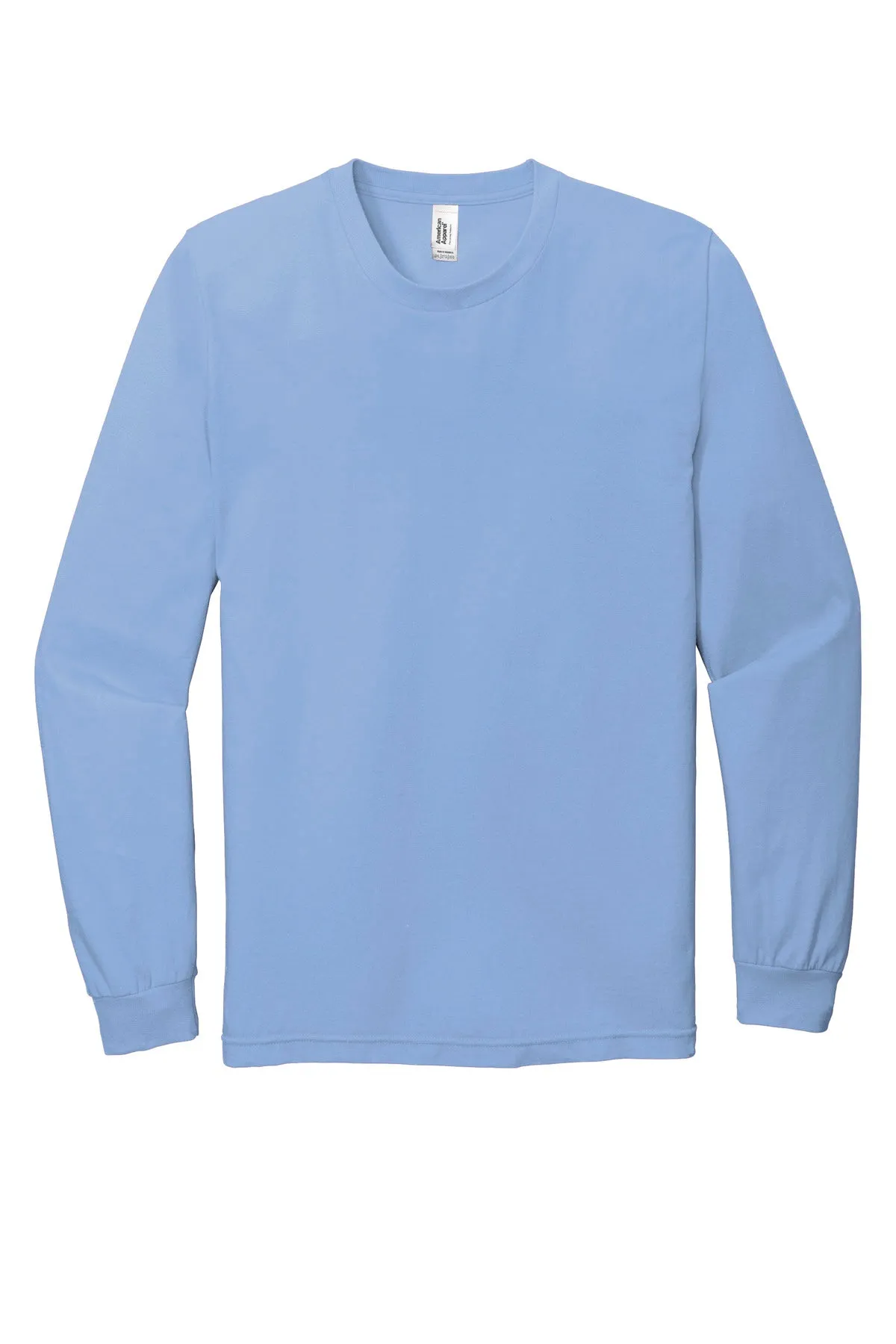 American Apparel Men's Fine Jersey Long Sleeve T-Shirt. 2007W