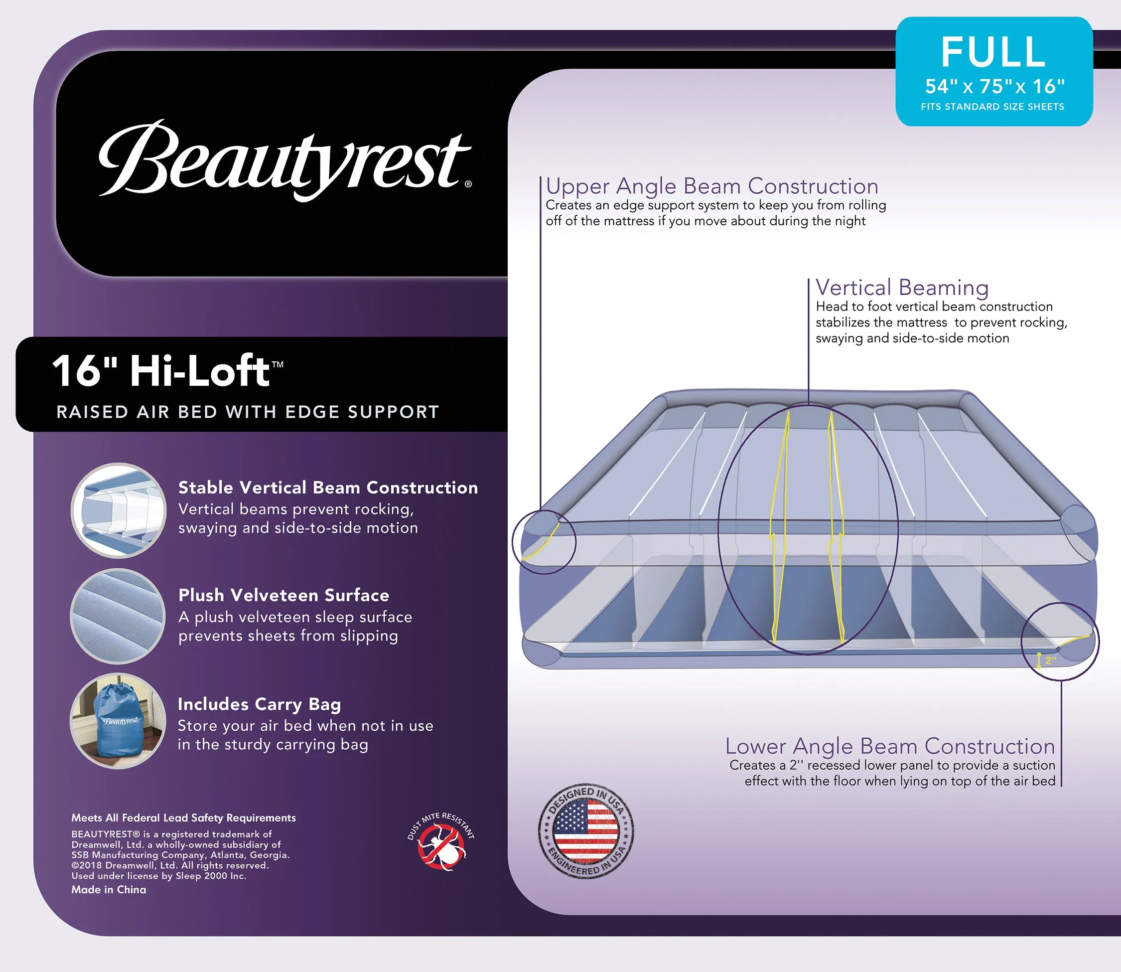 Beautyrest® Hi Loft™ Air Mattress