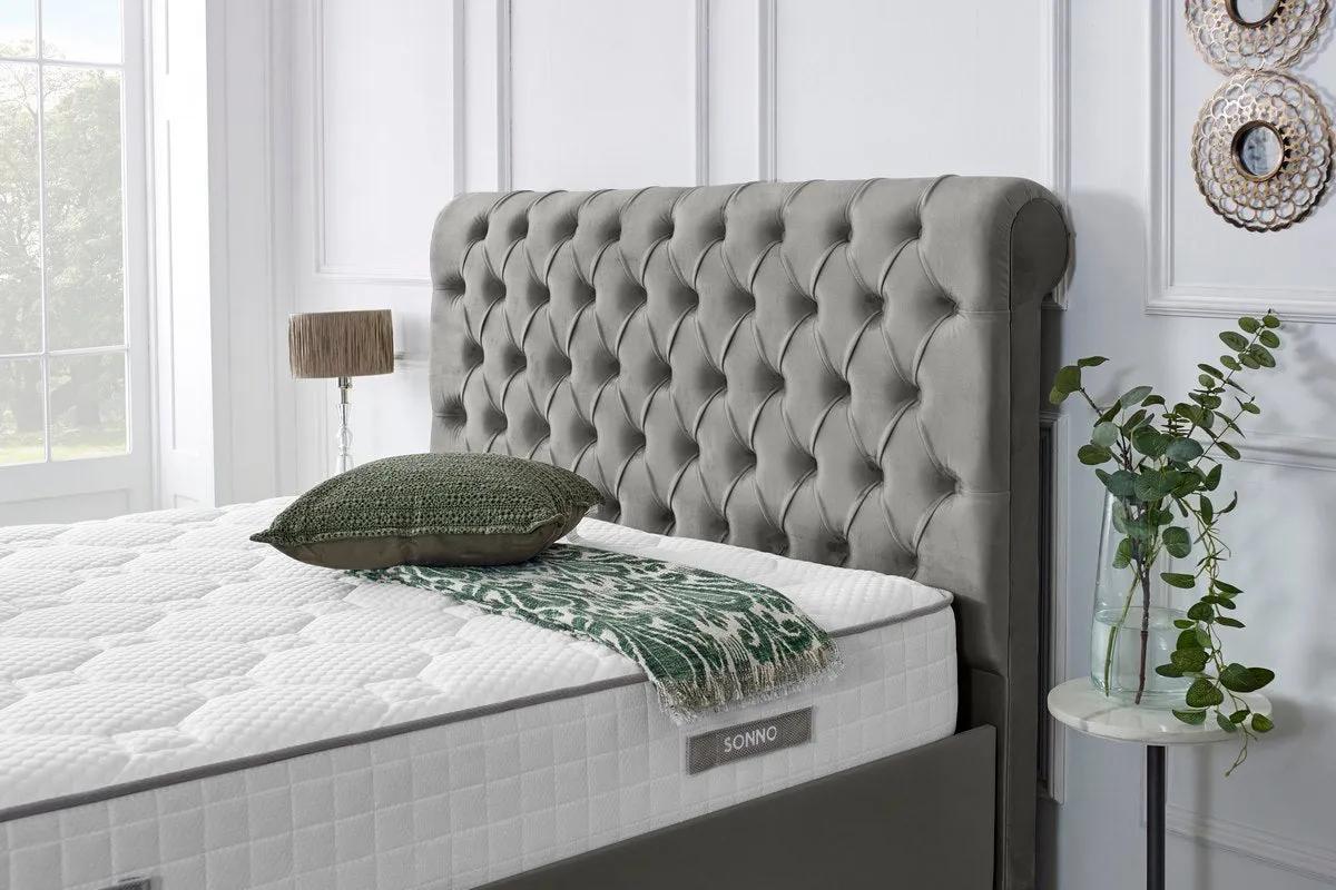 Berlin Upholstered Ottoman Bed