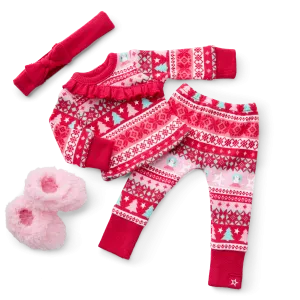 Merry Berry Pajamas for WellieWishers Dolls