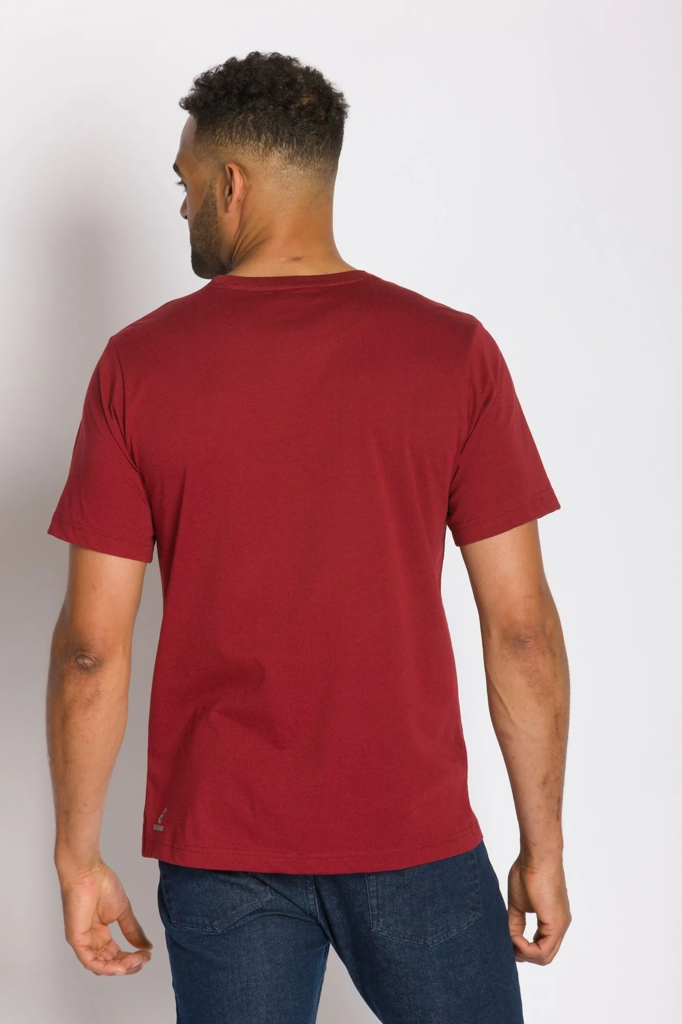 Bradley | Men's Anti-Stain Crew Neck Pocket Tee