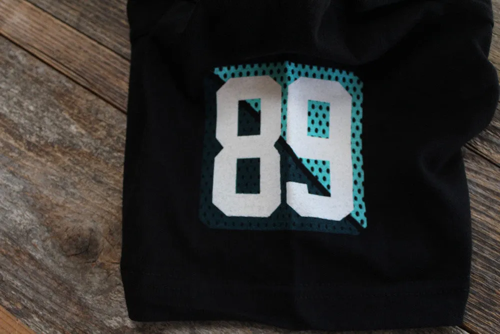 Bulldog Jersey T Shirt Teal