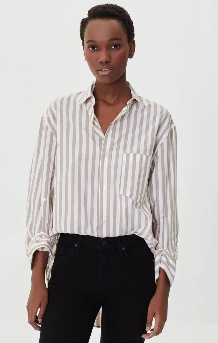 Citizens Of Humanity - Kayla Shirt in Havana Stripe