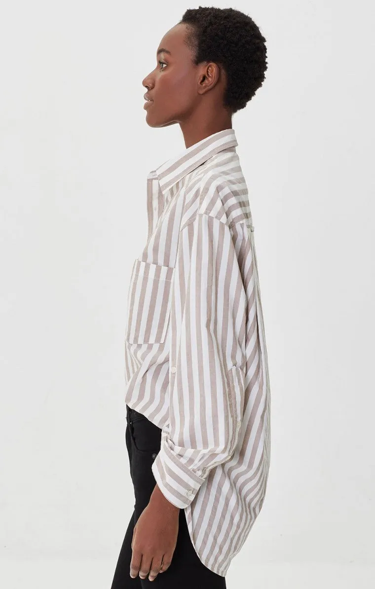 Citizens Of Humanity - Kayla Shirt in Havana Stripe