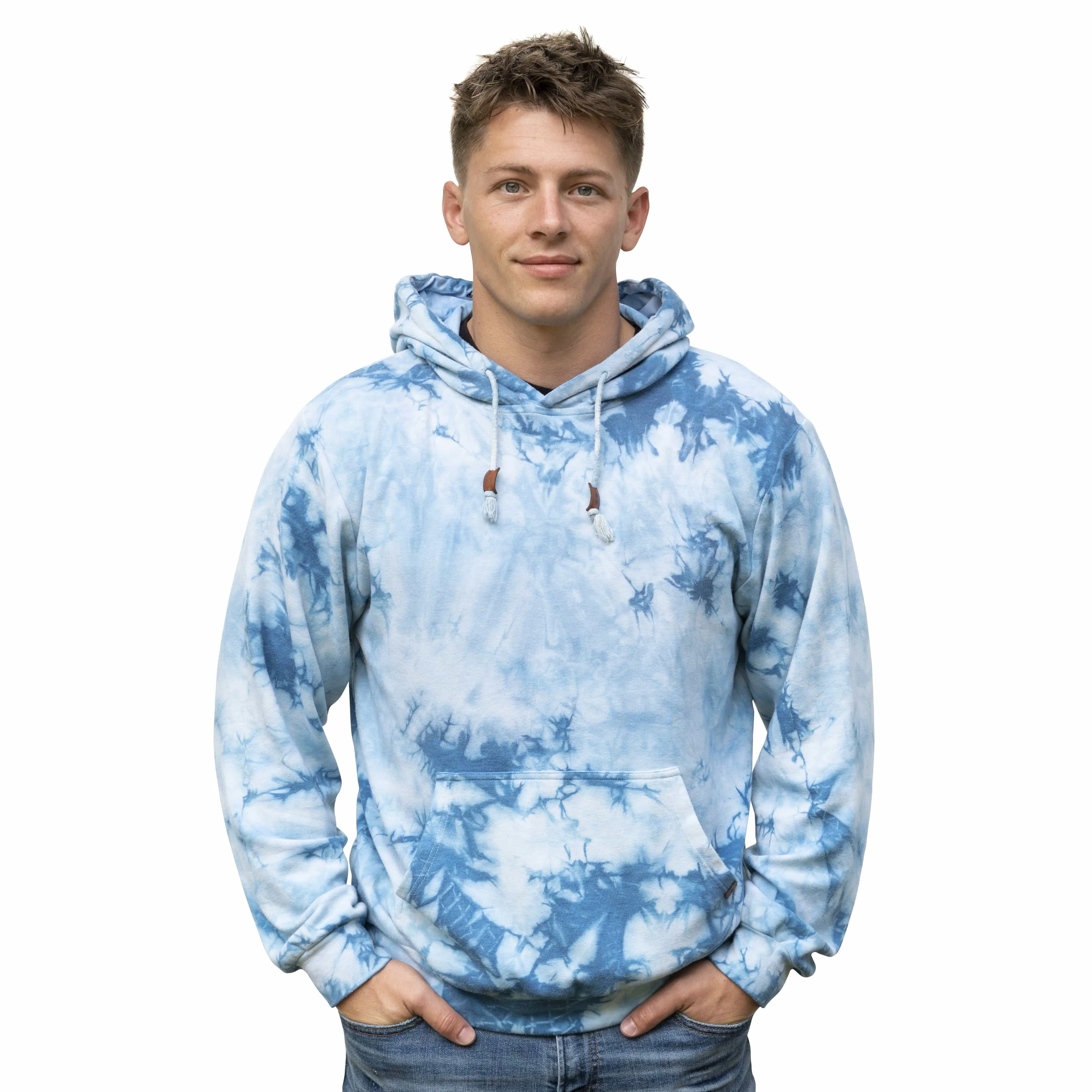 CloudBlend Hoodie - Blue Marble