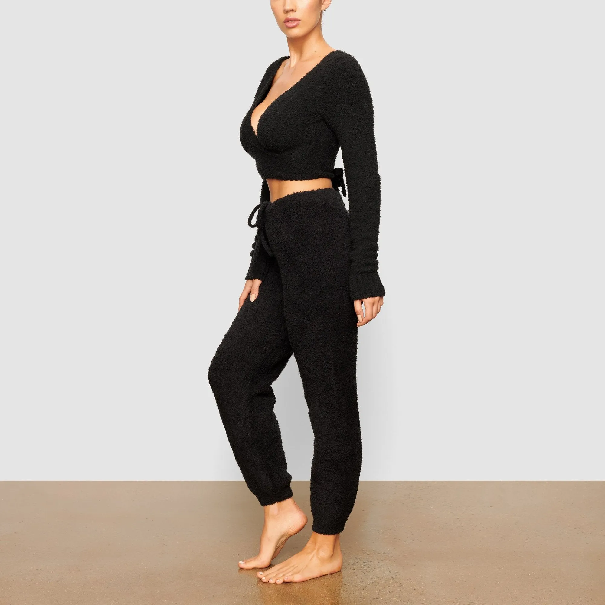 COZY KNIT JOGGER | ONYX