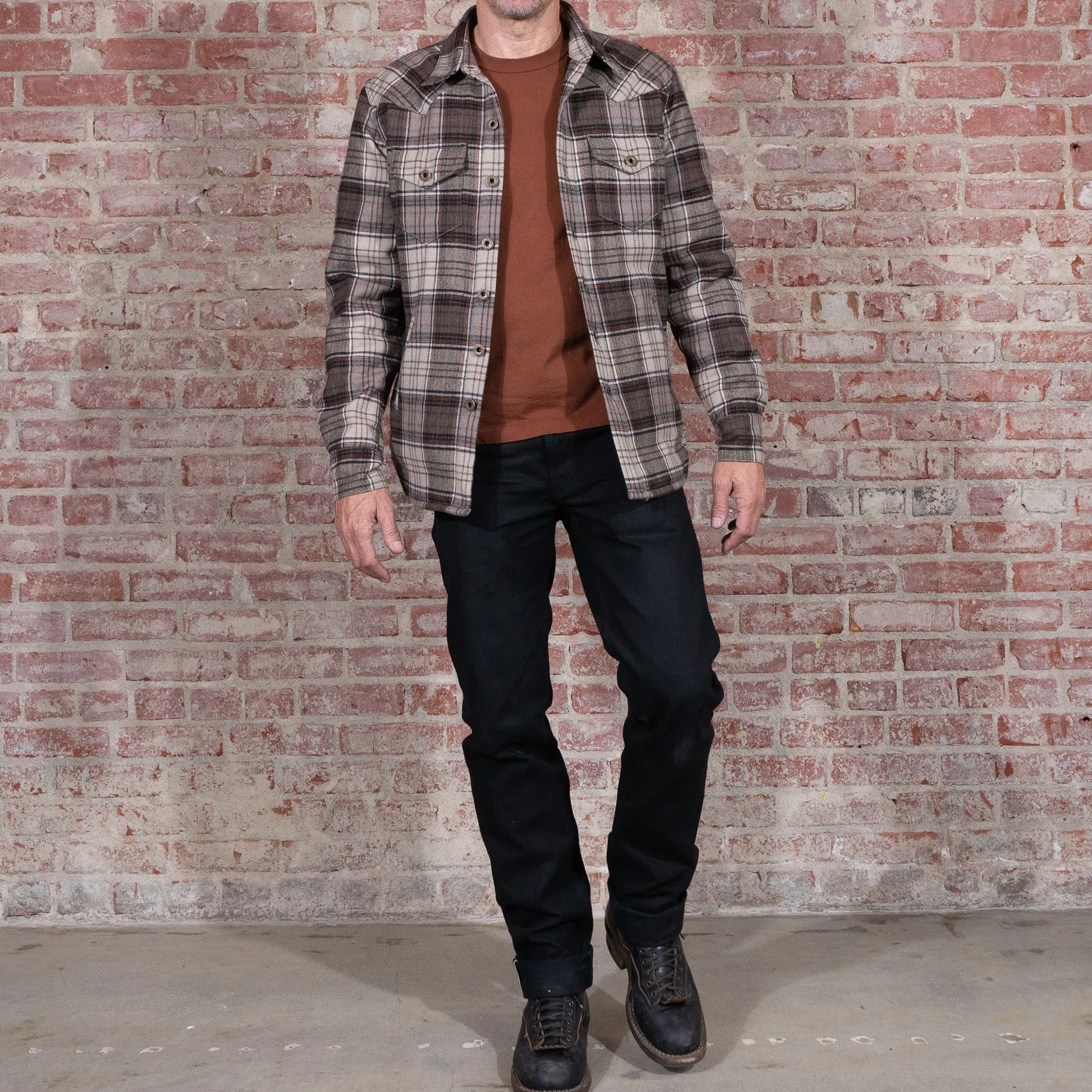 Deputy CPO Flannel Shirt Japanese Merino Wool