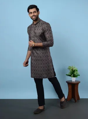 Green & Blue Kurta Pajama | Azania