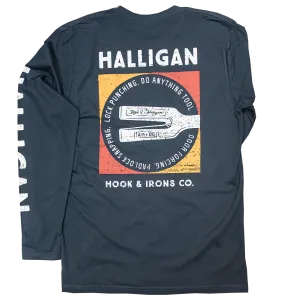 Halligan - Navy Long Sleeve Tee