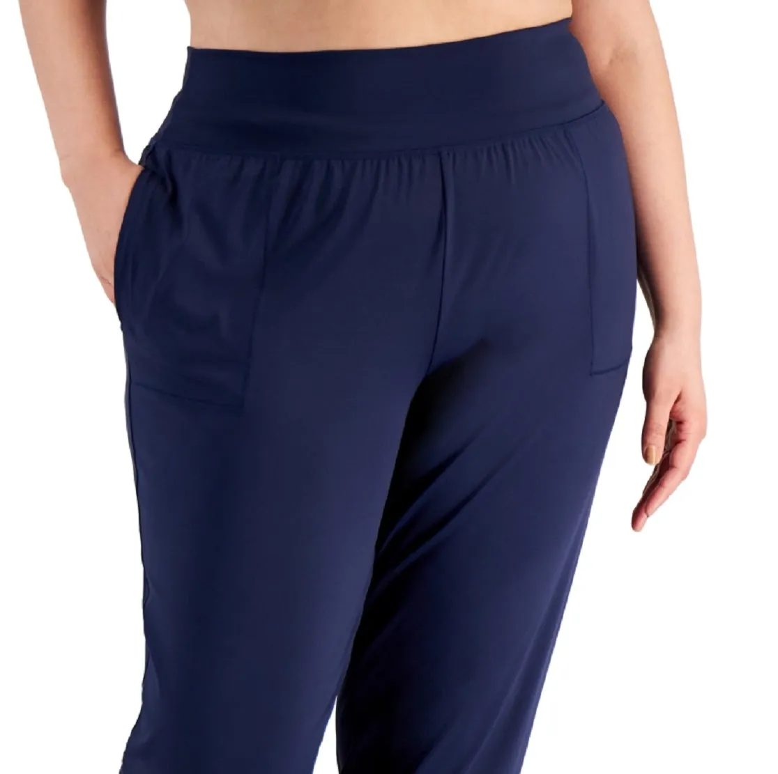 ID Ideology Women's Jogger Pants Blue Size 1X