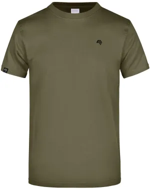 JAN 0002 ― Herren Heavy Komfort T-Shirt - Olive Grün