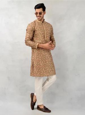 Khakhi Kurta Pajama | TULA