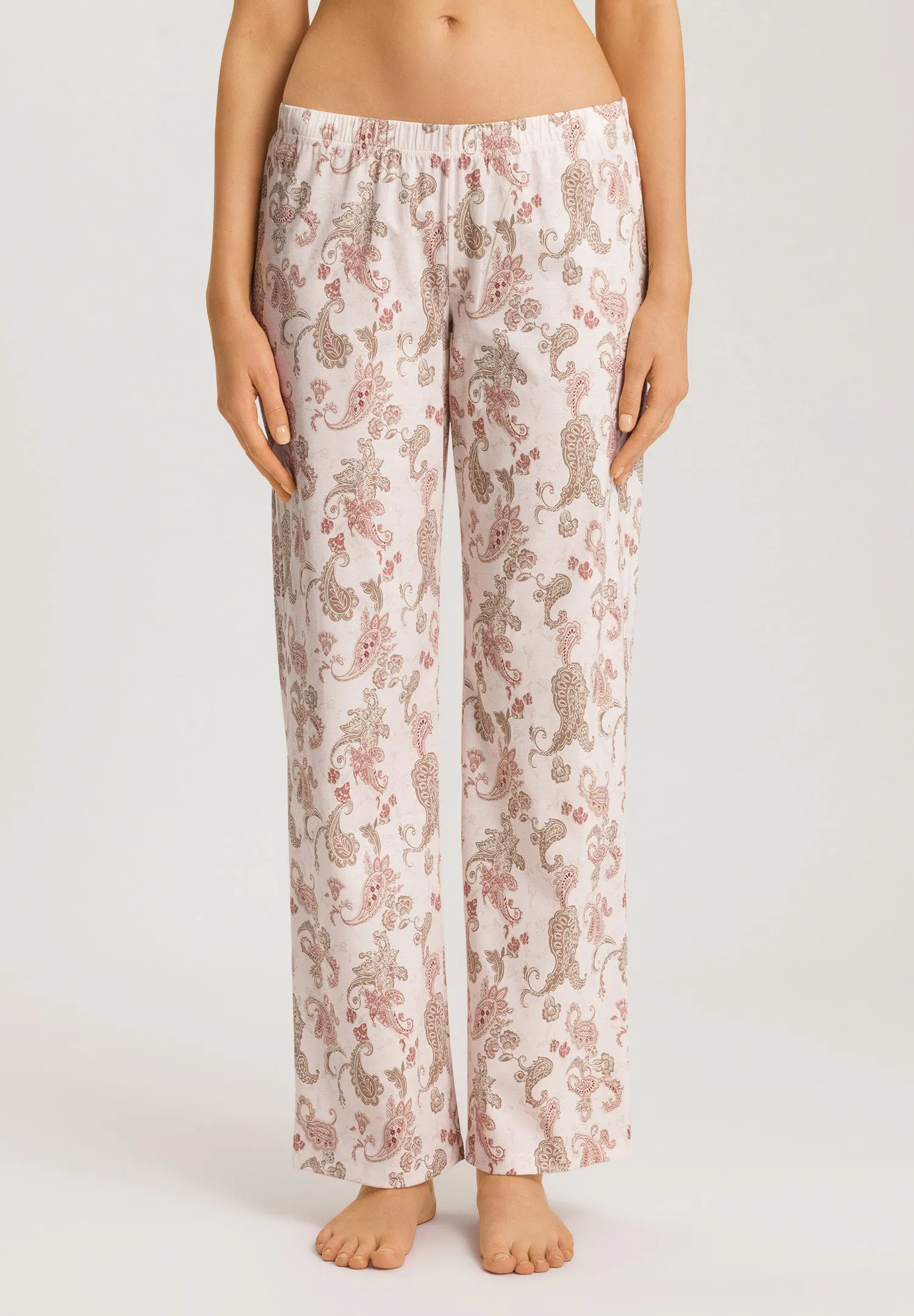 Loungy Nights Knit Pants | Rose Paisley 76492-2869