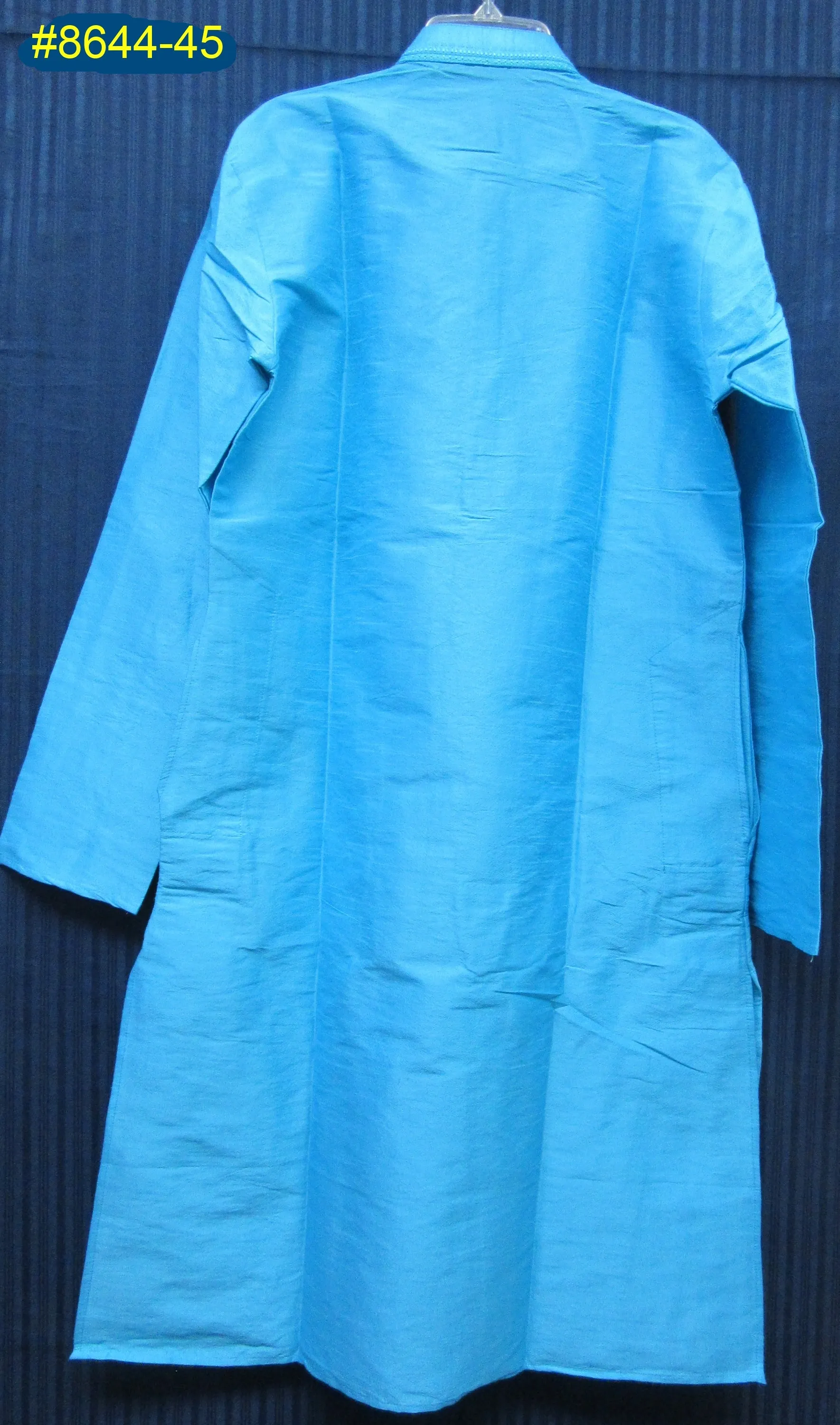 Men's 8645 Firozi Tussar Kurta Pajama Set