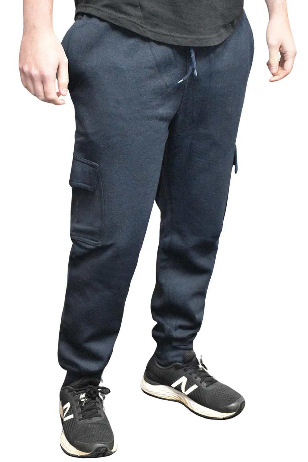 Mens Cargo Bottom Fleece Combat Trouser