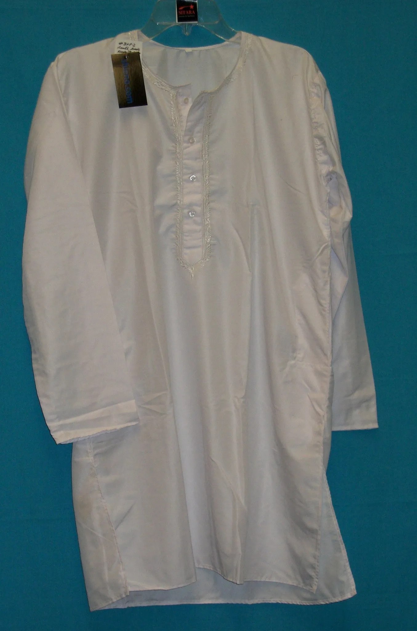 Men's Kurta Pajama 3618 White Small Medium X Large Kurta Shieno