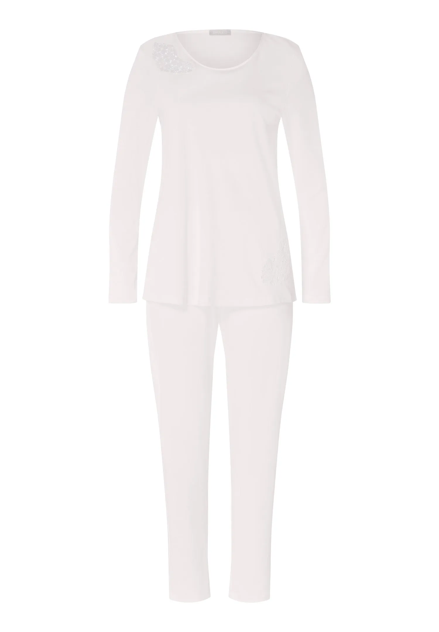 Michelle Supima Cotton Pajama Set | White 74946-101