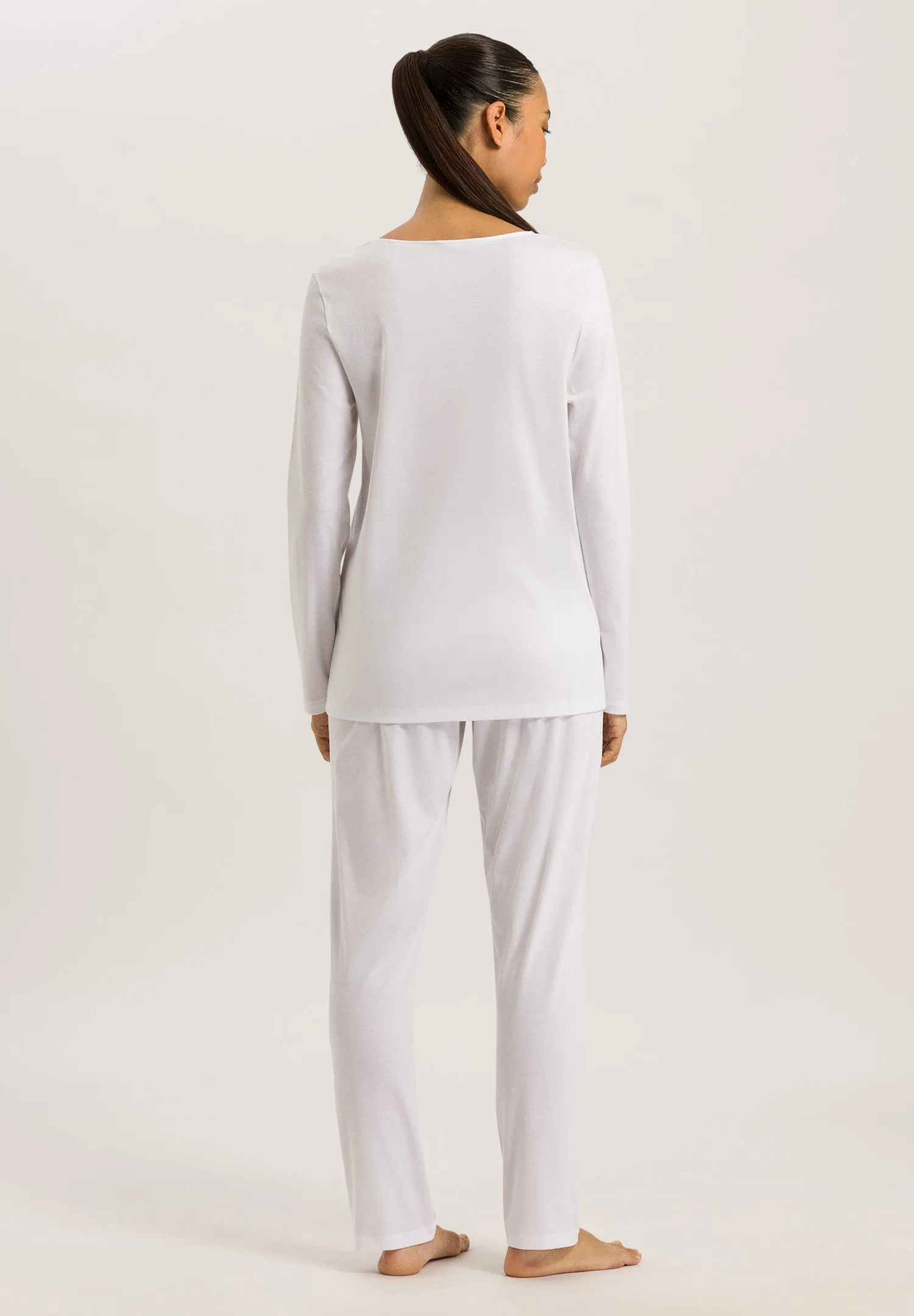 Michelle Supima Cotton Pajama Set | White 74946-101