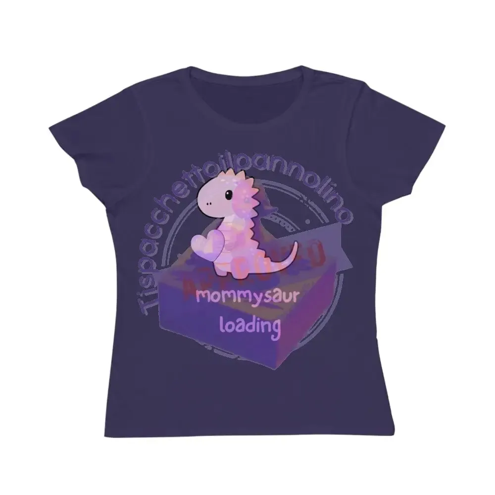 Mommysaur loading organic premium t-shirt