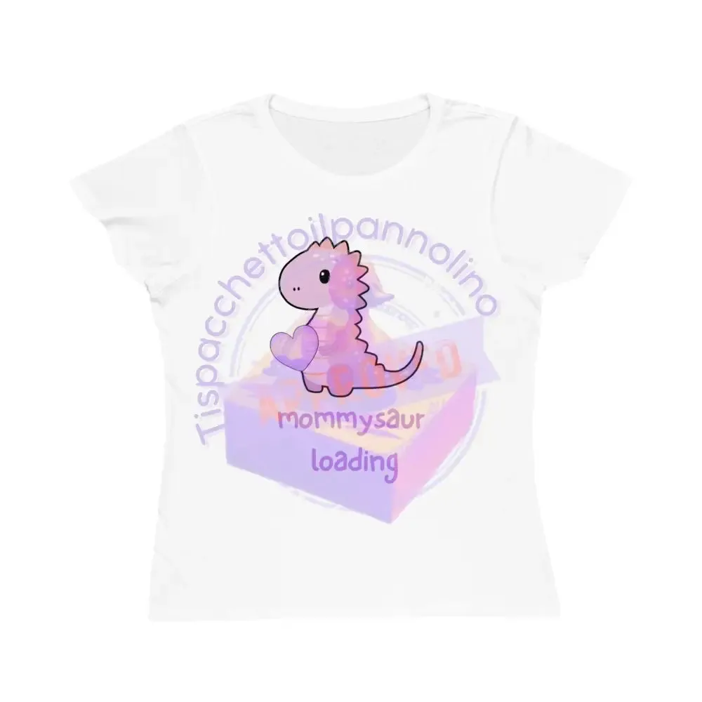 Mommysaur loading organic premium t-shirt