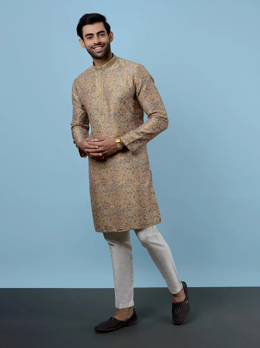 Mustard Kurta Pajama | Azania