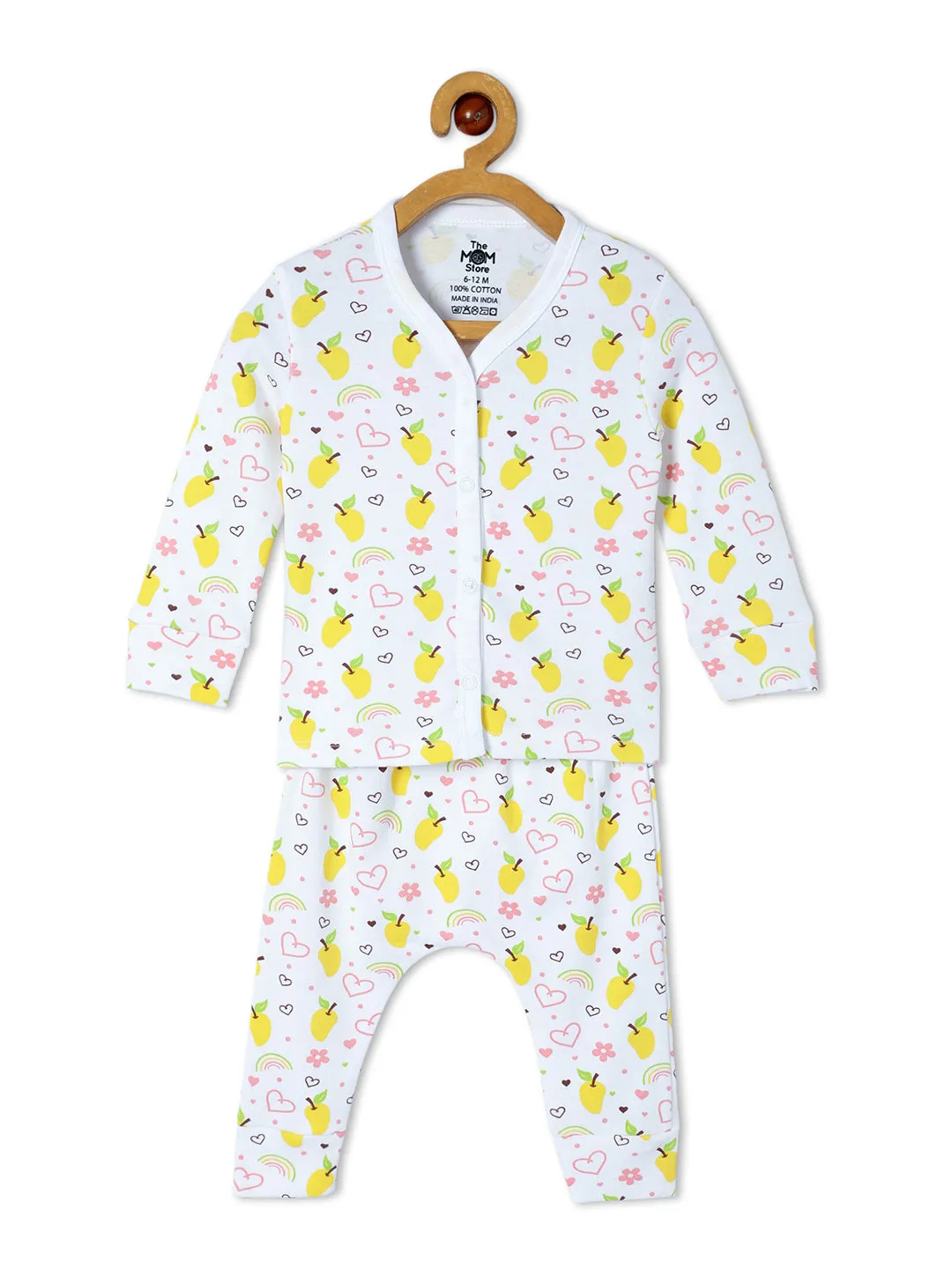 Newborn and Infant Pajama Set Combo of 3: Summer Melon-Berry Bites-Mango Mia