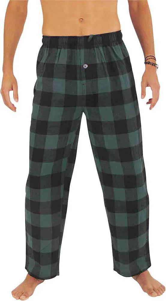 Norty Mens Cotton Yarn Flannel Pajama Lounge Sleep Pant - 16 Prints Available, 39974