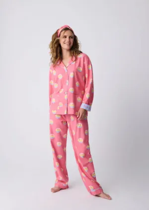 PJ Salvage Keep Smiling Flannel Pj Set