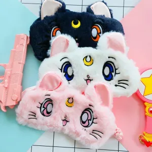 Plush Kitten Sleep Mask