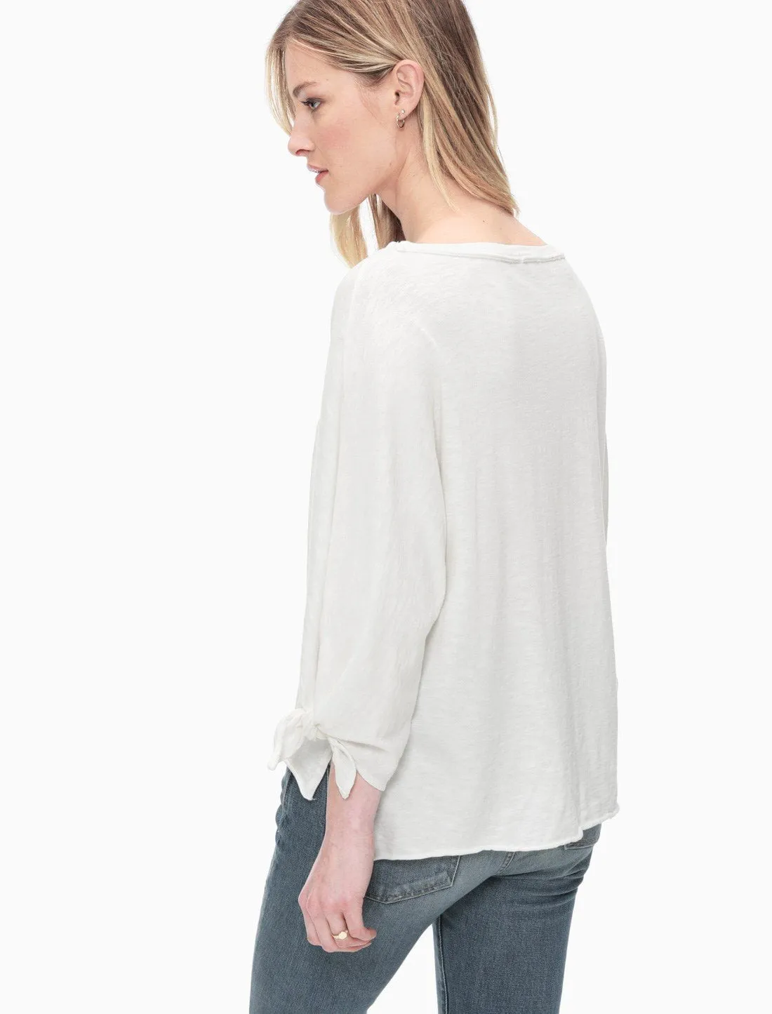 Splendid - Cotton Slub 3/4 Sleeve Dolman Tee