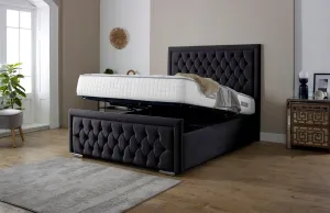 Valencia Upholstered Ottoman Bed