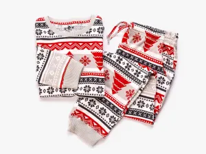 Women’s Jogger Pajama Set - Nordic Fair Isle